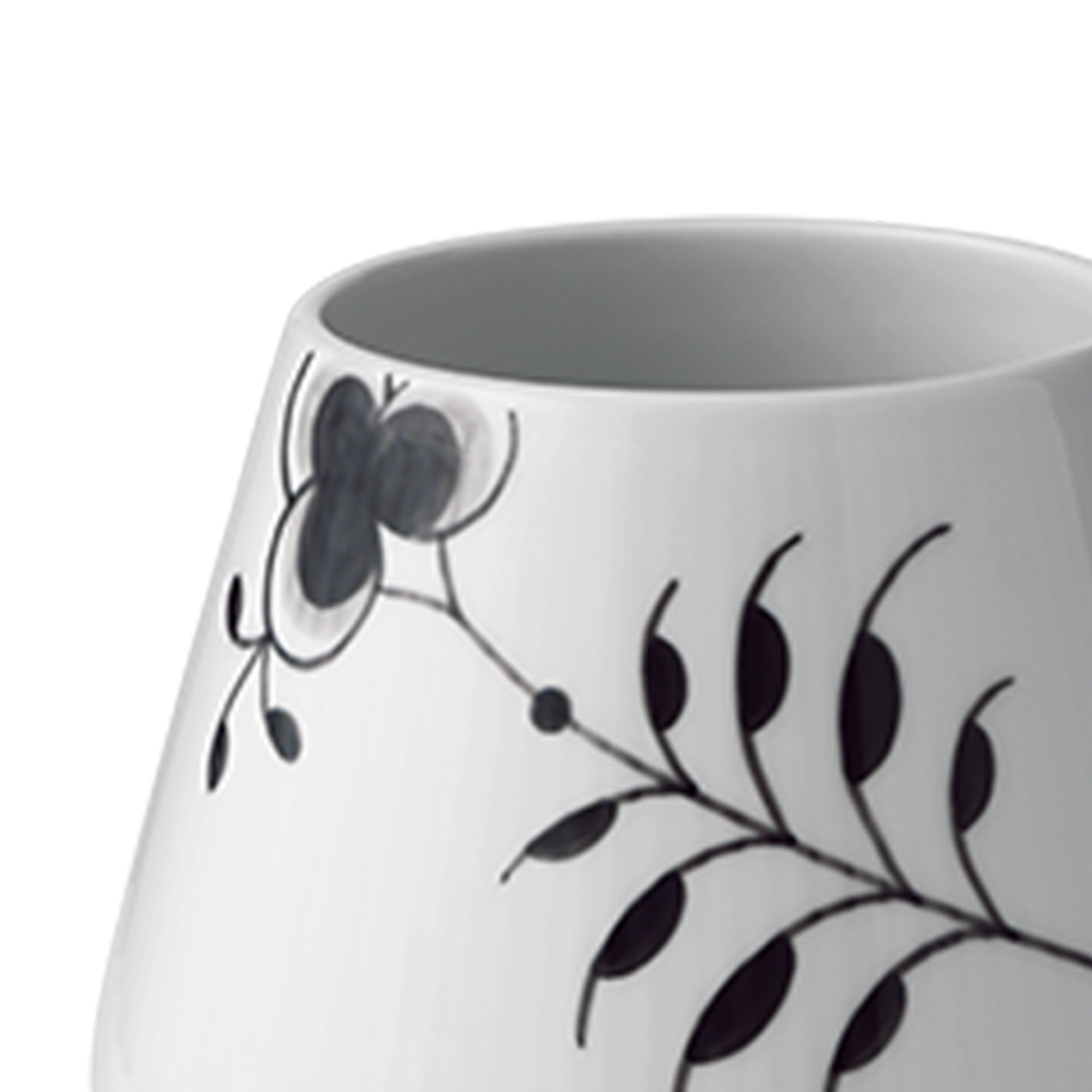 Zoom billed af Sort Mega Riflet Vase 15 cm